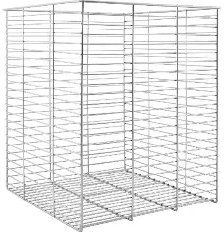 VS Allzweckkorb 380 x 460 x 380 mm Stahldraht Silber