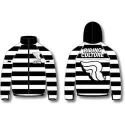 Riding Culture Jamie, Regenjacke - Schwarz/Weiß - M