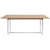 Thonet - S 1070 Esstisch, 200 x 100 cm, Eiche massiv geölt (Pure Materials)