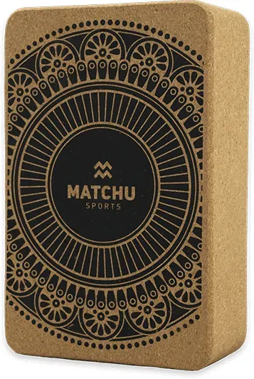 Matchu Sports Yoga Block Kork