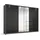 Rauch Drehtürenschrank OTELI 275 x 231 x 58 cm Grau