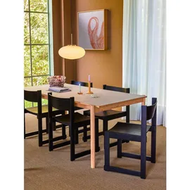 Hübsch Serene 1-flg. Ø 40 cm oval weiß