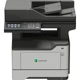Lexmark MB2546ADWE 4-in-1 Monolaser-Multifunktionsgerät (Drucker, Kopierer, Scanner, Fax, WLAN, LAN, bis zu 44 S./Min., autom. beidseitiger Druck, 10,9 cm-Touchscreen) schwarz/grau