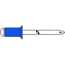 Gesipa Blindniete Stahl 5 x 8 500 Stück