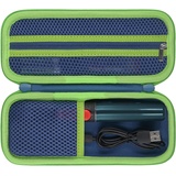 co2CREA Hart Tragbare Schutzhülle Etui Tasche für Bosch Akku Heißklebestift Gluey, Tragetasche kompatibel USB Ladegerät und Kabel, Mini Glue Sticks,Nur Tasche