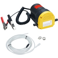 Auptiz Ölabsaugpumpe Absaugpumpe Dieselpumpe 12V 60W Kraftstoffpumpe,Motoröl-Wechsel elektrisch ,Kraftstoffpumpe für KFZ-Ölwechsel