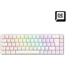 Sharkoon PureWriter W65, weiß, Kailh Choc V2 LOW PROFILE RED, USB, DE (4044951037025)