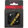Promax Bremsschuh Promax, V-Brake schraub, symm, schwarz/gelb, 70mm, 1 Paar, für Alufelge