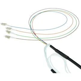 Act 200 meter Multimode 50/125 OM3 indoor/outdoor cable 12 fibers with LC connectors Rl4620