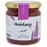 Heidehonig gepresst - 100% Deutscher Honig - 500g im Glas