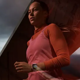 Apple Watch Series 9 GPS 41 mm Aluminiumgehäuse rosé, Sport Loop hellrosa One Size