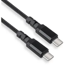 Maclean Brackets Maclean MCE493 USB-C Kabel 15W Typ-C Stecker auf Stecker Datenkabel Schnelles Aufladen 3A Schnellladekabel unterstützt QC 3.0 (USB-C 15W / Kabellänge: 1m)