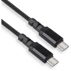 Maclean Brackets Maclean MCE493 USB-C Kabel 15W Typ-C Stecker auf Stecker Datenkabel Schnelles Aufladen 3A Schnellladekabel unterstützt QC 3.0 (USB-C 15W / Kabellänge: 1m)