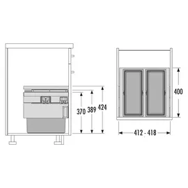 HAILO Cargo Synchro 36 l Grau