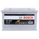 Bosch S5 007 Autobatterie 12V 74Ah 750A