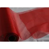 magic-man1001 Organza dunkelrot 35 cm x 20 m - Tischläufer Deko Organza Tisch Deko Stoff