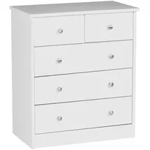 Wohnling Kommode 60 x 70 x 35 cm Weiß