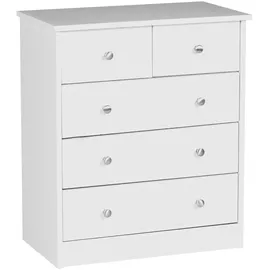 Wohnling Kommode 60 x 70 x 35 cm Weiß