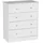 Wohnling Kommode 60 x 70 x 35 cm Weiß