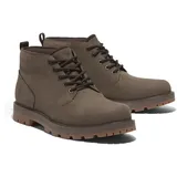 Timberland Mens MID LACE UP WATERPROOF CHUKKA Boot md brn nubuck) 9.5