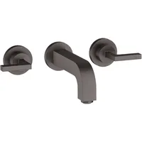 Hansgrohe Citterio 3-Loch Waschtischarmatur Brushed Black Chrome