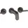 Hansgrohe Citterio 3-Loch Waschtischarmatur Brushed Black Chrome