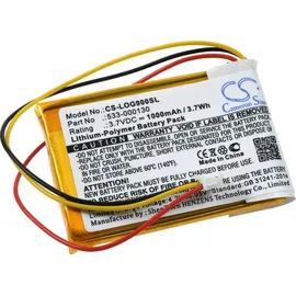 Powery Akku für Gaming Maus Schwarz