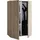 VCM Lona L Mehrzweckschrank 70 x 38 cm Braun