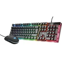 Trust GXT 838 Azor Gaming-Maus und Tastatur, italienisches Layout