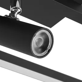 LUCANDE Yvor 1 x 35,5 W eckig schwarz