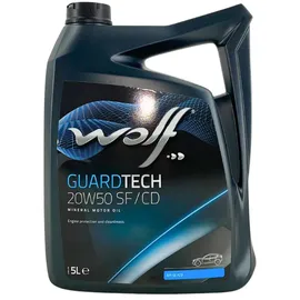 wolf lubricants GuardTech 20W-50 SF/CD 5 l