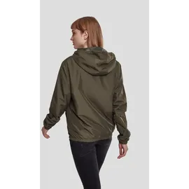 URBAN CLASSICS Ladies Basic Pull Over Jacket - Dark Green - L