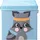 Lifeney Aufbewahrungsbox mit Deckel 1-tlg. Blau