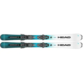 Head Supershape Team Easy Ski Set 2025 inkl. JRS 7.5 GW CA BR 78 solid black/speed blue 127