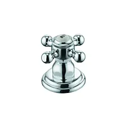 Kludi 1926  Seitenventil 518180520 Standmontage, Markierung: Hot, chrom