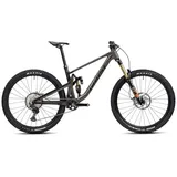 Ghost Bikes Riot Am Cf/cf 160/140 Full Party 29 ́ ́ Xt 2023 Mountainbike - Warm Grey / Dark Chocolate Glossy - S