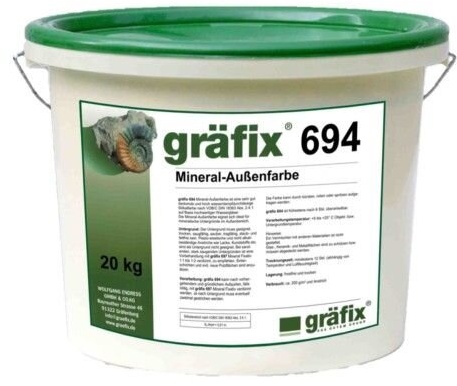 gräfix 694 Mineral Außenfarbe - 20 kg Eimer