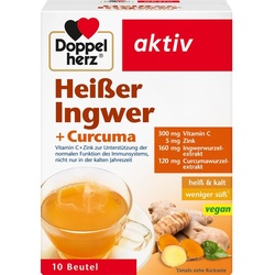 Doppelherz Heisser Ingwer + Curcuma 10 ST