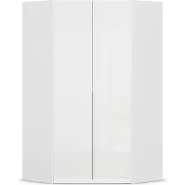 OTTO home Eckschrank AGORDO 117 x 210 x 117 cm Weiß