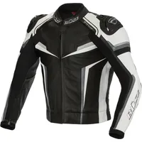 BÜSE Lederjacke Schwarz/Weiß 3XL