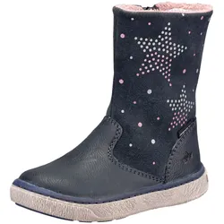 Winterstiefel LICO "Winterstiefel Anjana", Gr. 31, blau, Veloursleder, Schuhe