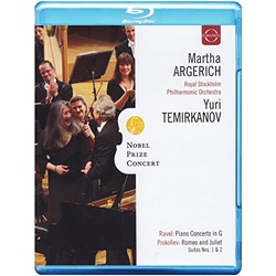 ARGERICH: Nobel Prize Concert - Ravel, Prokofieff, Schostakowitsch [Blu-ray] (Neu differenzbesteuert)