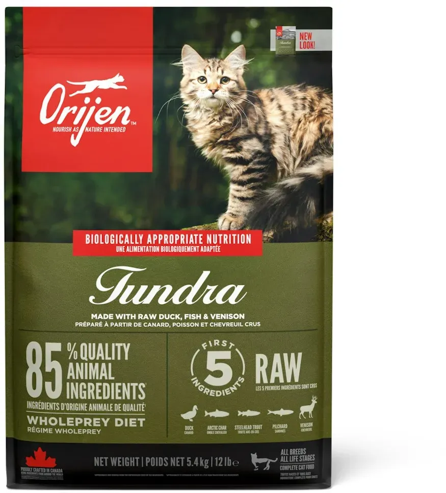 Orijen Tundra Katzentrockenfutter 5,4 Kilogramm