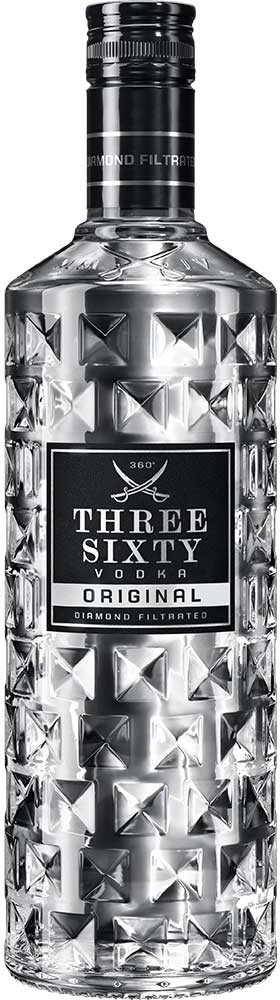 Three Sixty Vodka 37,5% 0,5l