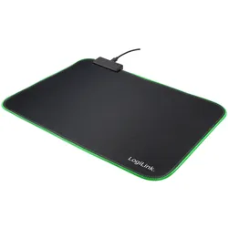 LogiLink Gaming Mousepad - Beleuchtetes Mousepad