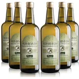 Packung 6 Flaschen Braunes Olivenöl 1 Liter