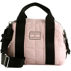 TOMMY HILFIGER TJW Casual Quilted Mini Tote Frosted Pink