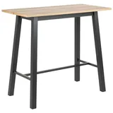 VCM Bartisch Chilli 117 x 58 x 105 cm Braun