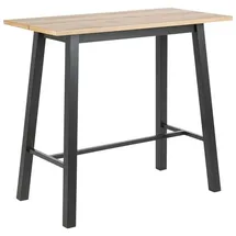 VCM Bartisch Chilli 117 x 58 x 105 cm Braun