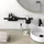 Hansgrohe WallStoris Badaccessoire-Set Schwarz